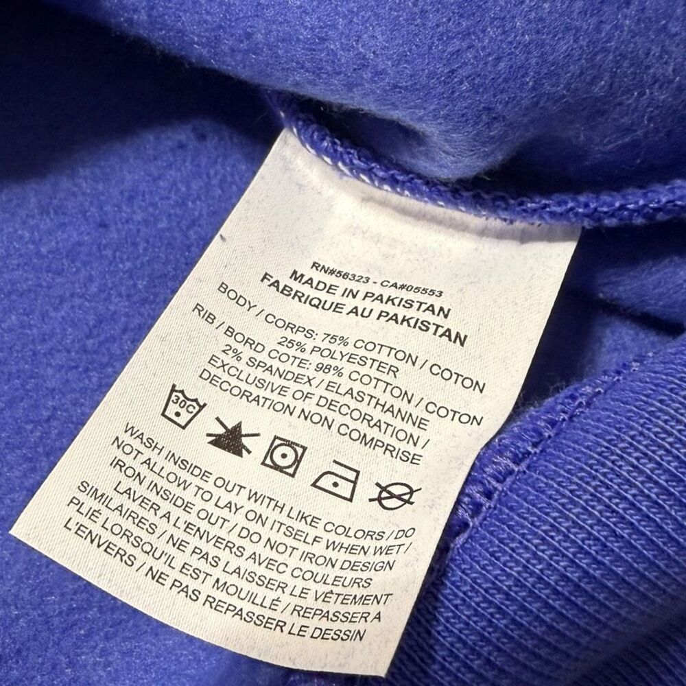 Nike ACG Tuff Fleece Therma-Fit Lapis Blue Bigfoot Crewneck size S IF1490-430 - Picture 11 of 12